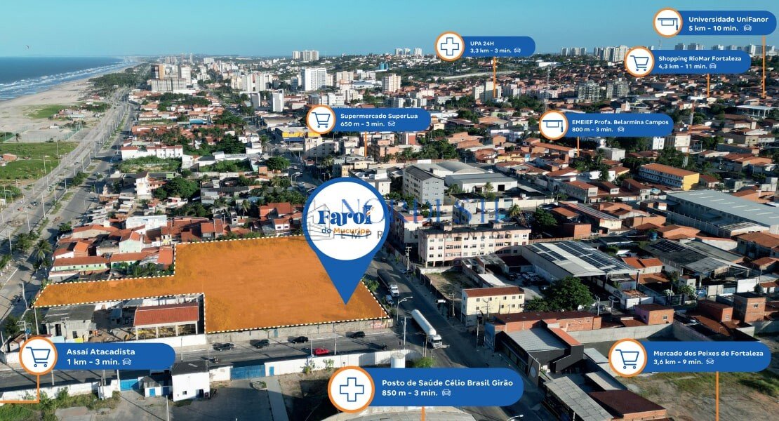 Farol do Mucuripe: apartamentos à venda pelo Minha Casa Minha Vida